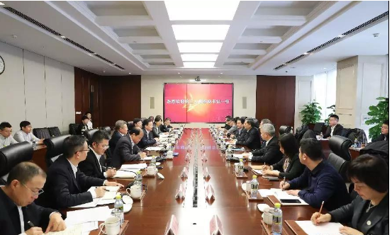 周乃翔會(huì)見哈爾濱工業(yè)大學(xué)黨委書記熊四皓、校長周玉