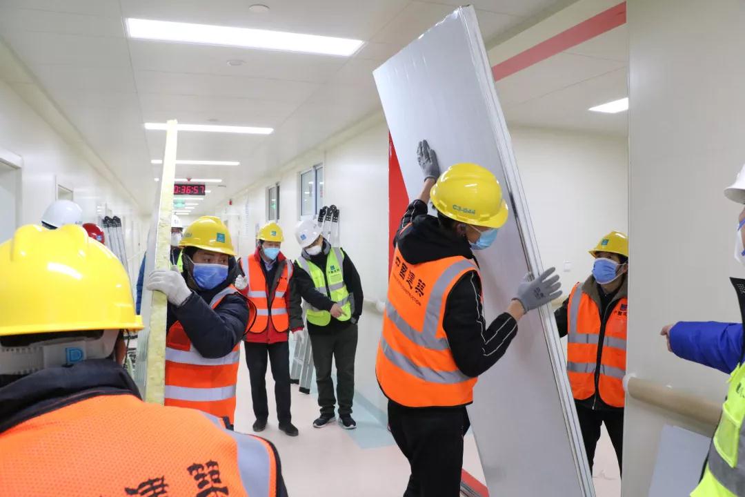 建證戰(zhàn)疫！中建集團(tuán)建設(shè)全國各地20余所集中收治醫(yī)院(圖20)